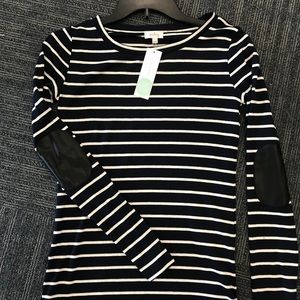 NWT stitch fix Pixley Greenwich striped knit top
